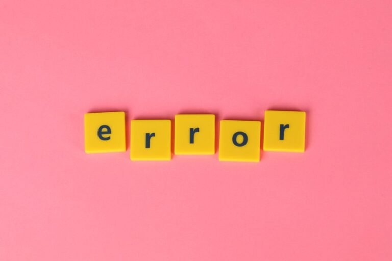 clear guide for performance errors